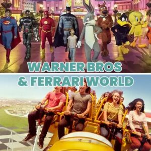 Ferrari World Plus Warner Bros World Combo