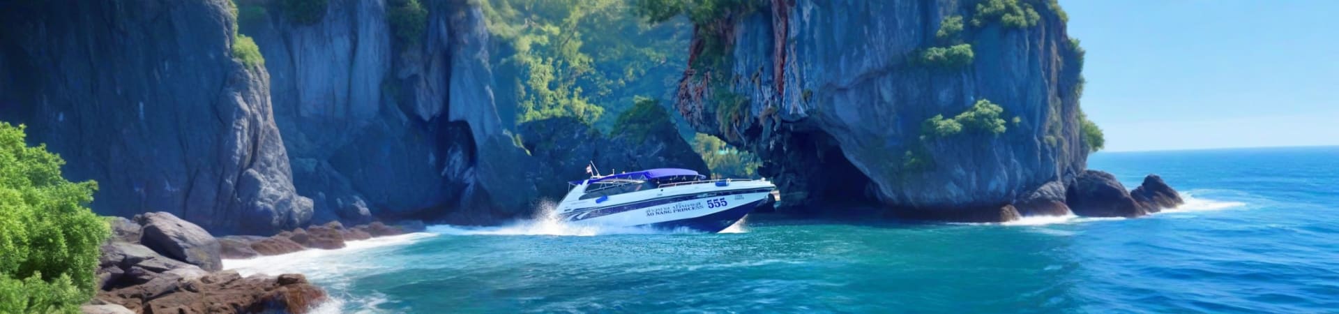 Phi Phi Island on Speed Boat
