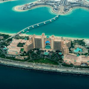 The Dubai Balloon at Atlantis over Palm Jumeirah
